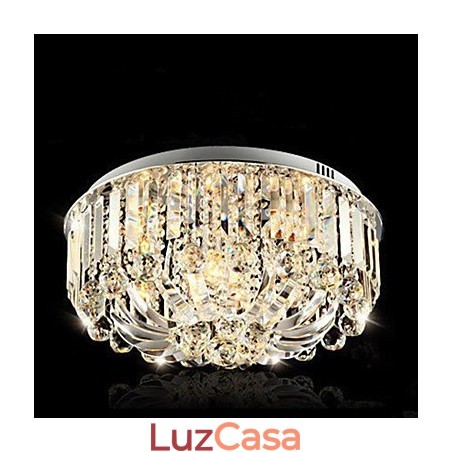 Luzes de montagem embutida subseção controle fonte de luz Cristal Metal Moda Moderna Clássica Luzes de montagem embutida subseção controle fonte de luz Cristal Metal Moda Moderna Clássica