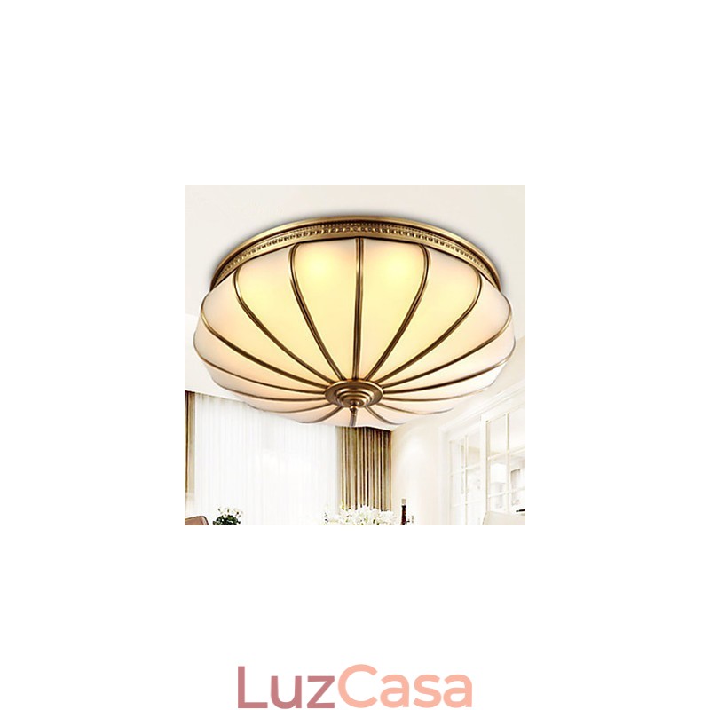 Montagem embutida Cristal Moderno Contemporâneo Tradicional Clássico Metal