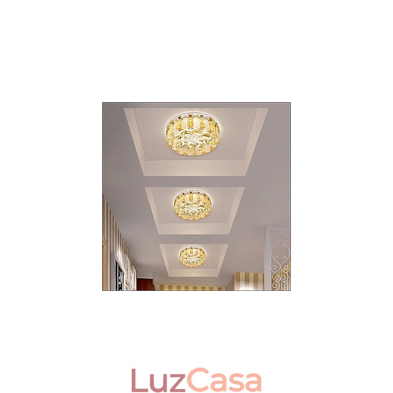 Luzes criativas minimalistas modernas Iamp Porch Iamp lâmpada de teto