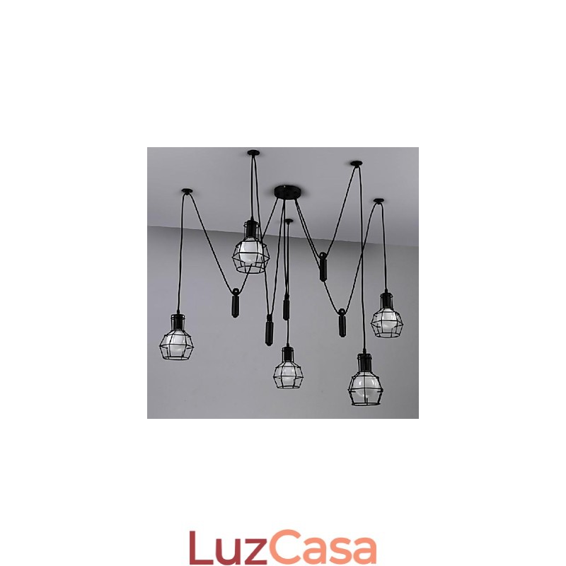 Tradicional Clássico Vintage Retro Lanterna Country Mini Estilo Pintura Metal Pingente Luz Jantar