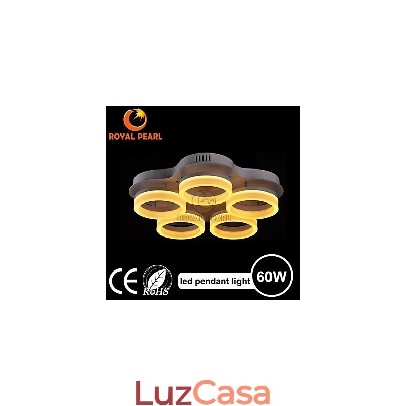 Luminárias de teto de acrílico com design elegante
