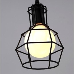 Tradicional Clássico Vintage Retro Lanterna Country Mini Estilo Pintura Metal Pingente Luz Jantar