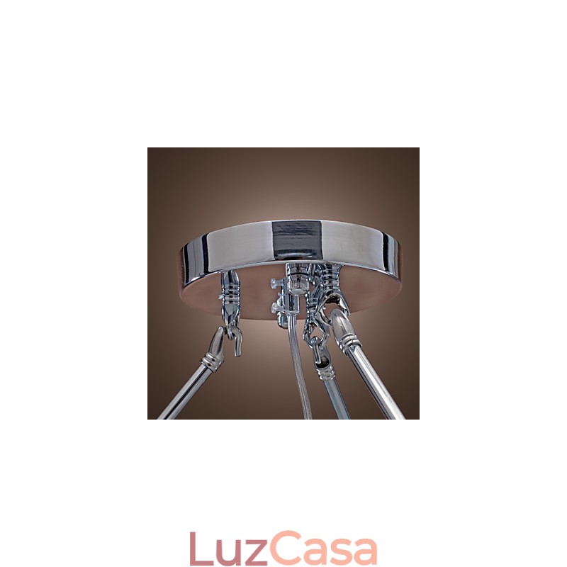 Luminária de parede de cristal moderna embutida com 5 luzes e abajur de tecido preto