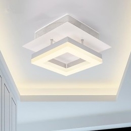 9W Moderno Contemporâneo Acrílico Montagem Embutida
