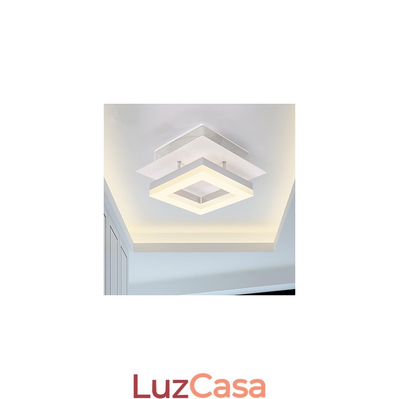 9W Moderno Contemporâneo Acrílico Montagem Embutida