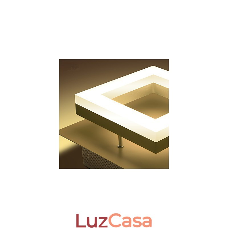 9W Moderno Contemporâneo Acrílico Montagem Embutida