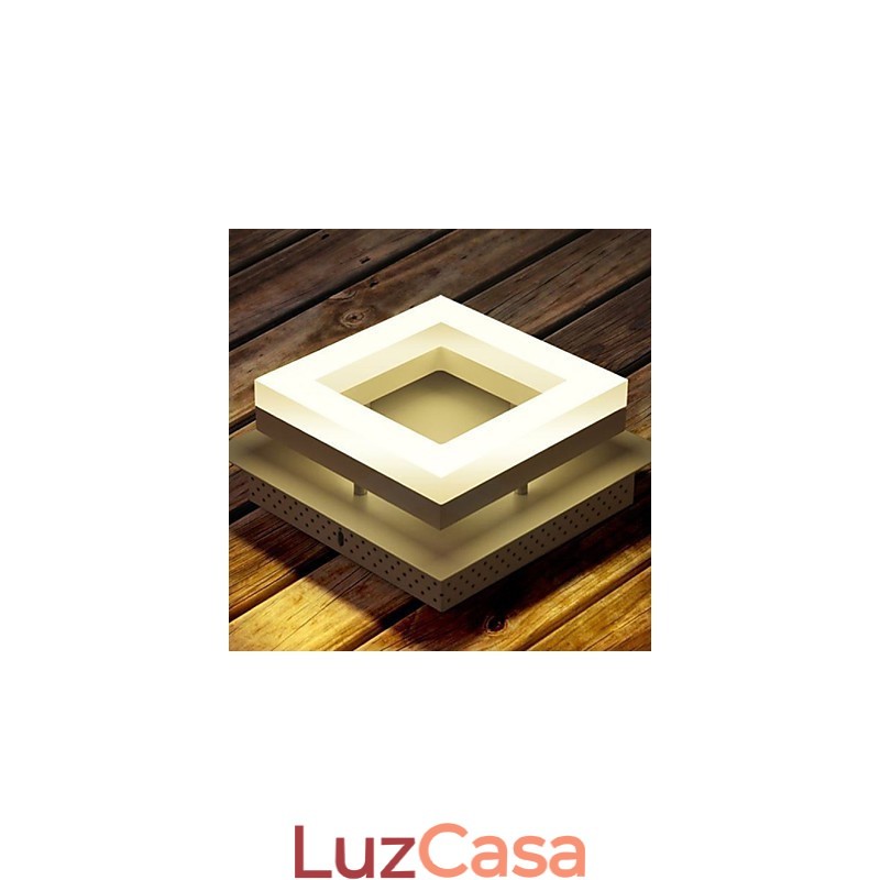 9W Moderno Contemporâneo Acrílico Montagem Embutida