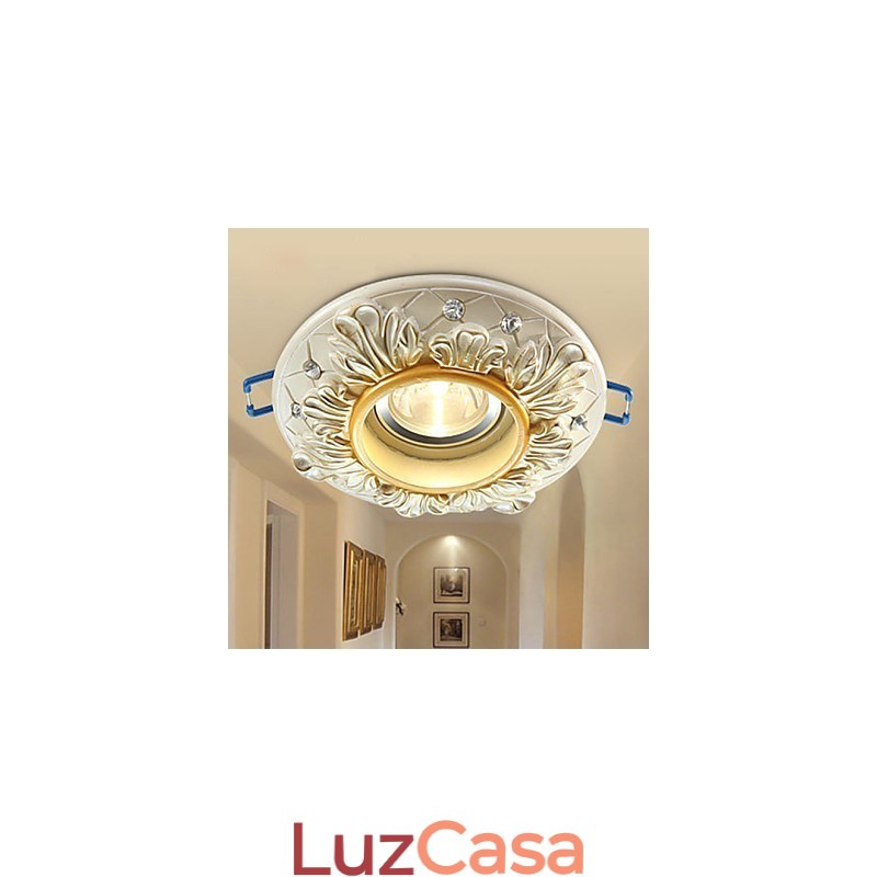 10*3.5CM Estilo Europeu Lâmpada de Teto Rural Tubo Absorve Lâmpada de Luz de Cúpula