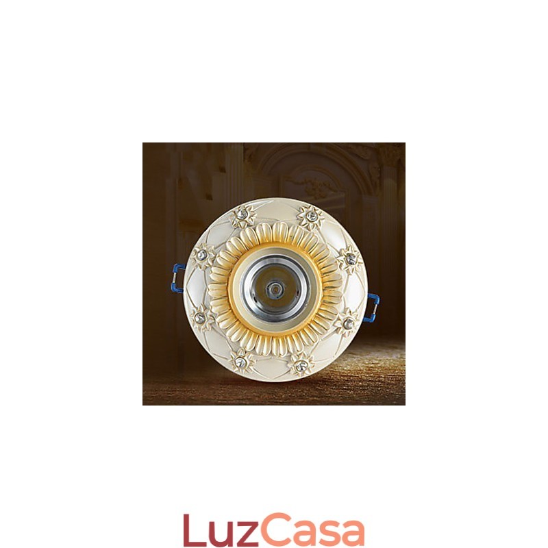 10*3.5CM Estilo Europeu Lâmpada de Teto Rural Tubo Absorve Lâmpada de Luz de Cúpula