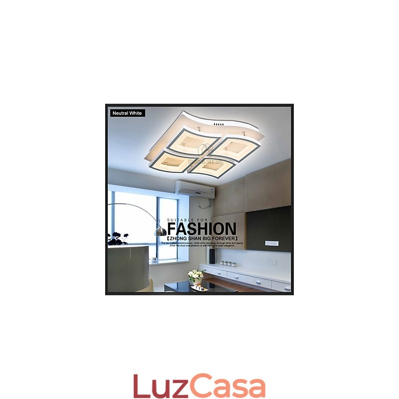 Luminárias pendentes contemporâneas de longa vida útil e economia de energia