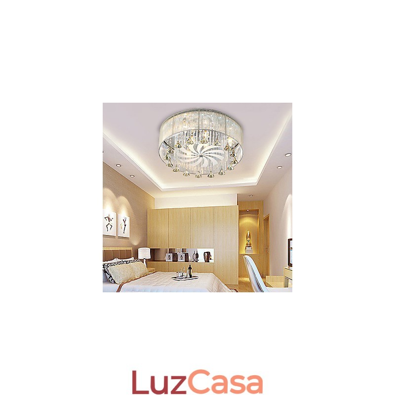 Montagem embutida Cristal Moderno Contemporâneo Vidro
