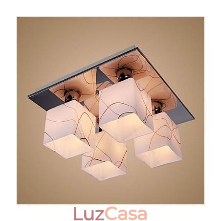 Luzes de trilho modernas contemporâneas de vidro Luzes de trilho modernas contemporâneas de vidro