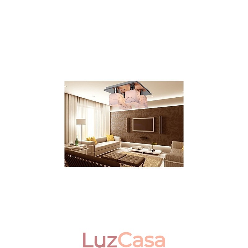 Luzes de trilho modernas contemporâneas de vidro