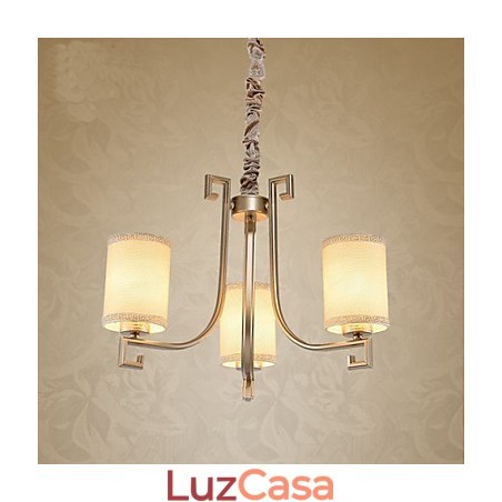 Lustre de estilo chinês Ferro Cobre Imitação Lâmpadas de Ar Lustre de estilo chinês Ferro Cobre Imitação Lâmpadas de Ar