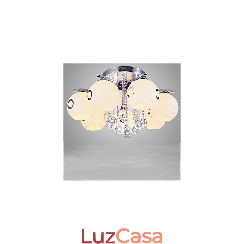 Montagem embutida Cristal Moderno Contemporâneo Vidro