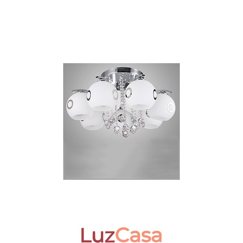 Montagem embutida Cristal Moderno Contemporâneo Vidro