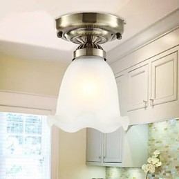 Holofotes de montagem embutida em metal galvanizado estilo clássico tradicional mini