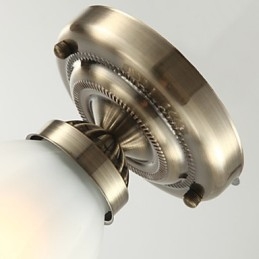 Holofotes de montagem embutida em metal galvanizado estilo clássico tradicional mini