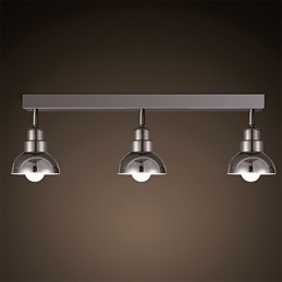 Luminária de cabeça Trinal de montagem embutida, vidro branco, moldura de alumínio, moderna e moderna