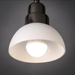Luminária de cabeça Trinal de montagem embutida, vidro branco, moldura de alumínio, moderna e moderna