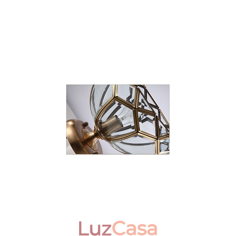 Montagem embutida tradicional clássico metal