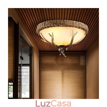 Lustre Mini Estilo Retrô Resina Lustre Mini Estilo Retrô Resina
