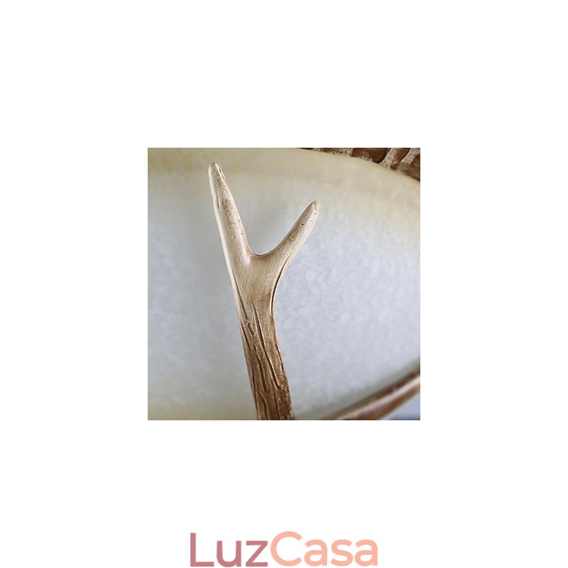 Lustre Mini Estilo Retrô Resina