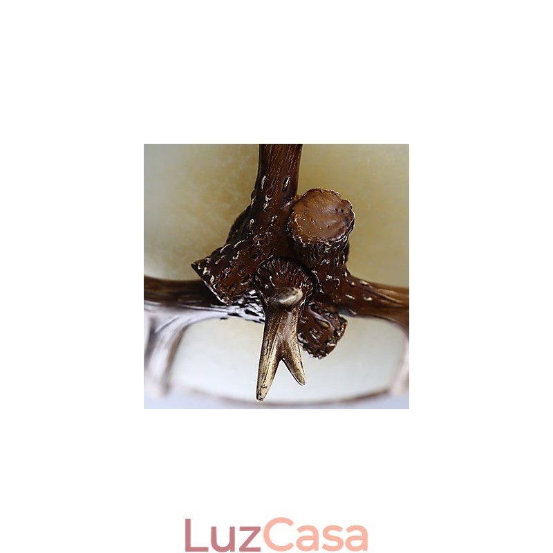 Lustre Mini Estilo Retrô Resina