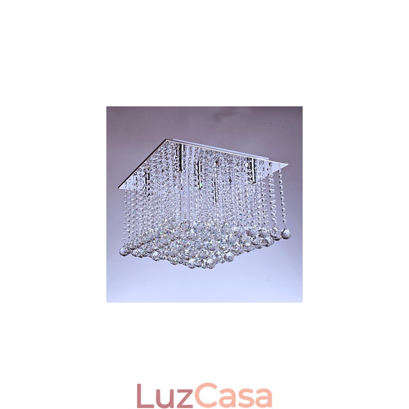 Montagem embutida Cristal Moderno Contemporâneo Metal