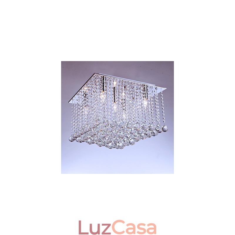 Montagem embutida Cristal Moderno Contemporâneo Metal