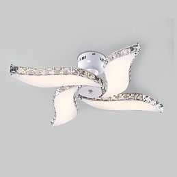 Moderno Contemporâneo Cristal Metal Montagem Embutida