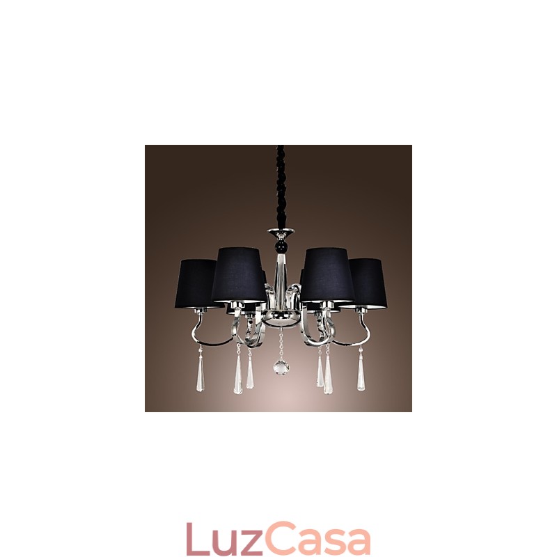 Lustre moderno contemporâneo tradicional clássico rústico chalé vintage ilha metal cromado jantar
