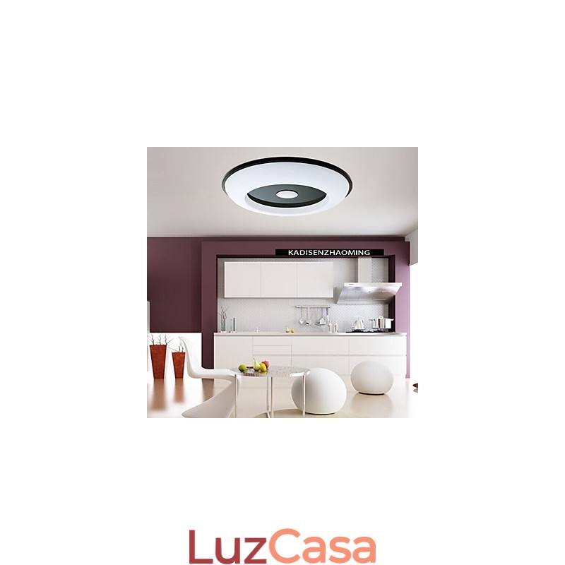 Luminária embutida 6Luz branca Moda Simples Moderna