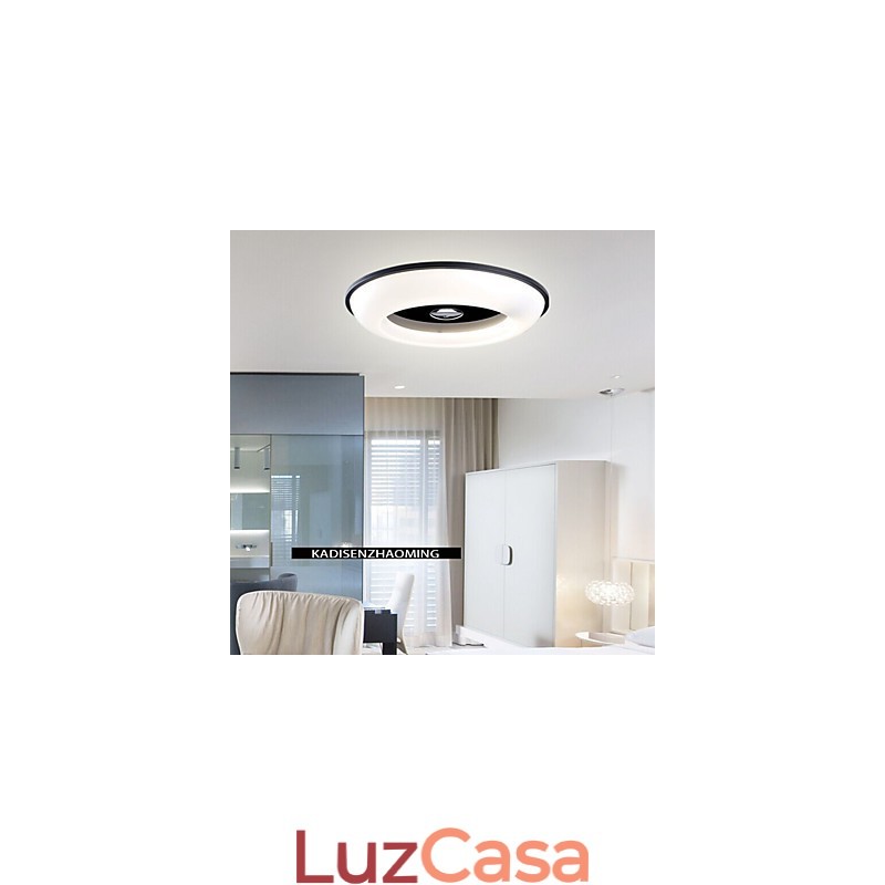 Luminária embutida 6Luz branca Moda Simples Moderna