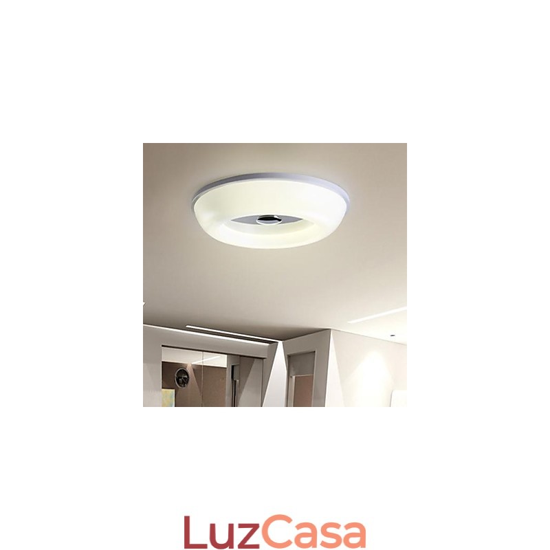 Luminária embutida 6Luz branca Moda Simples Moderna