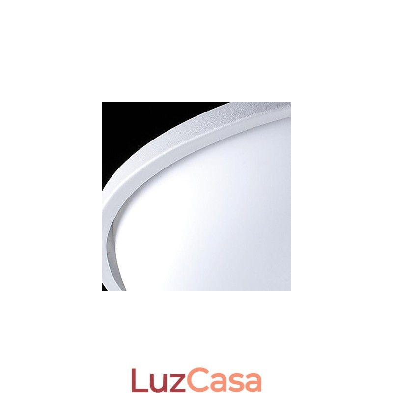 Luminária embutida 6Luz branca Moda Simples Moderna