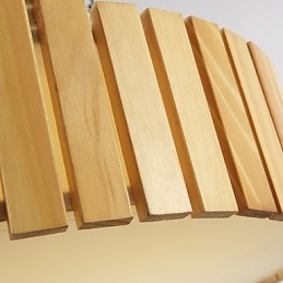 Montagem embutida Tradicional Clássico Madeira Bambu