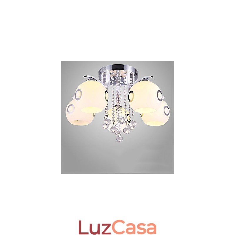 Montagem embutida Cristal Moderno Contemporâneo Vidro