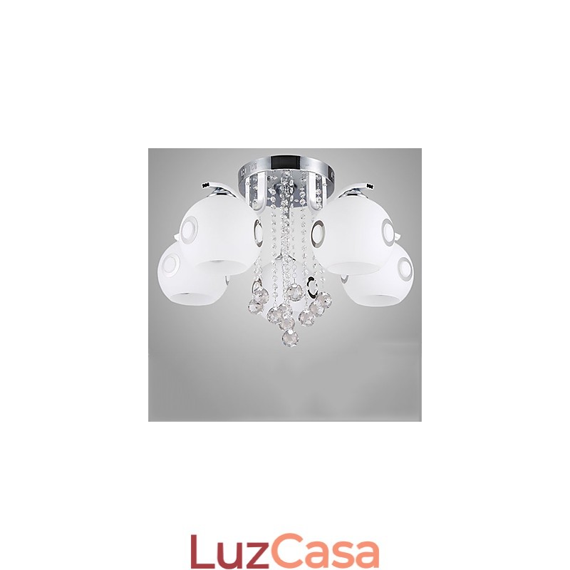 Montagem embutida Cristal Moderno Contemporâneo Vidro