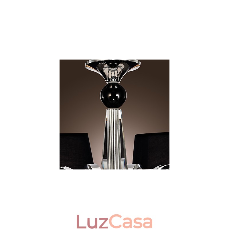 Lustre moderno contemporâneo tradicional clássico rústico chalé vintage ilha metal cromado jantar