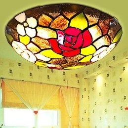 Mediterrâneo Sweet Children Absorve Dome Light Rose 50 cm de diâmetro