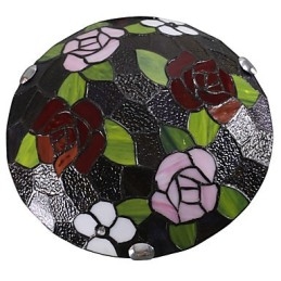 Mediterrâneo Sweet Children Absorve Dome Light Rose 50 cm de diâmetro