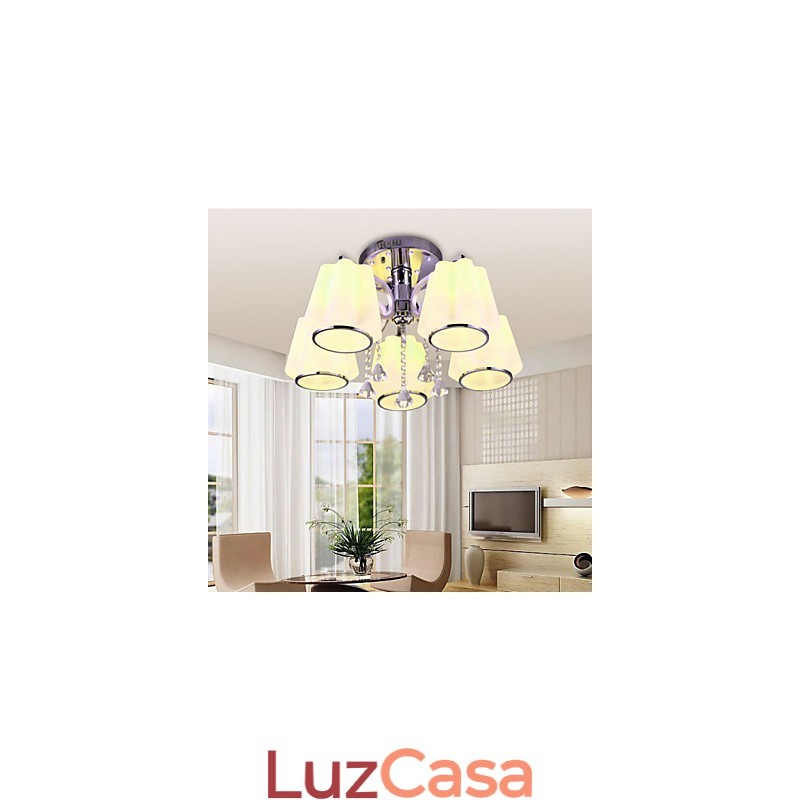 Montagem embutida Cristal Moderno Contemporâneo Vidro
