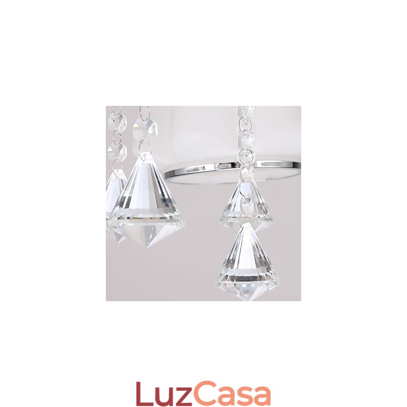 Montagem embutida Cristal Moderno Contemporâneo Vidro