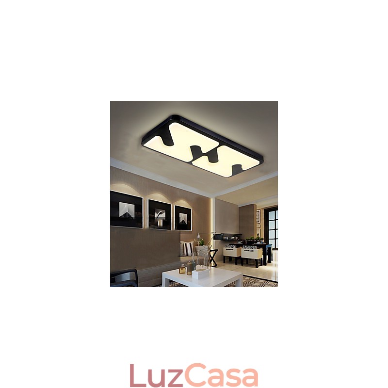 Montagem embutida Moderna Contemporânea Metal