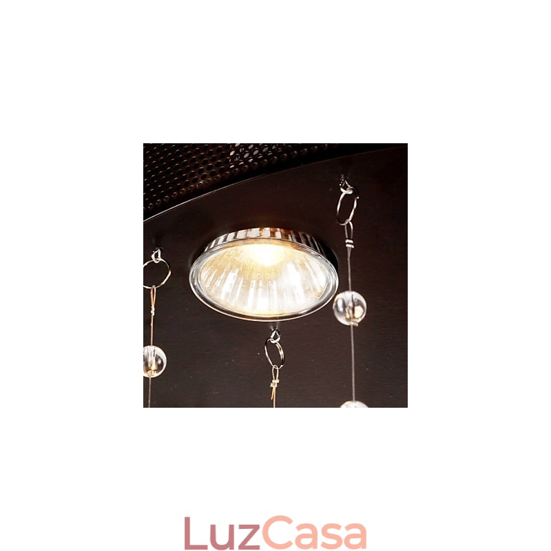 Moderno Semi Flush Mount com 3 luzes Butterfly Featured Shade