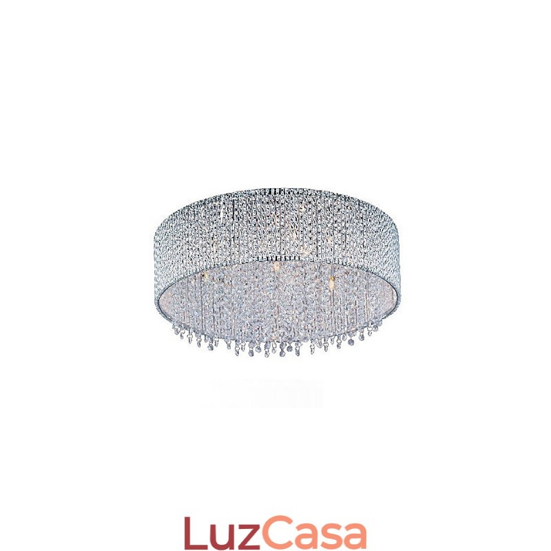 Montagem embutida de cristal com 10 luzes