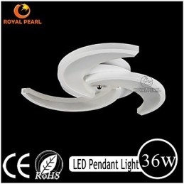 Iluminação de lustre de acrílico para ambientes internos