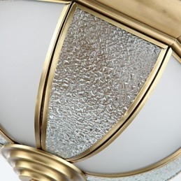 Montagem embutida Cristal Moderno Contemporâneo Tradicional Clássico Metal