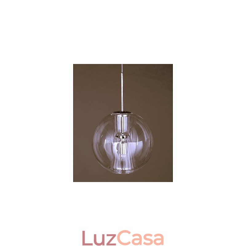 Luminária pendente moderna contemporânea tradicional clássica de metal cromado para crianças com 4 lâmpadas